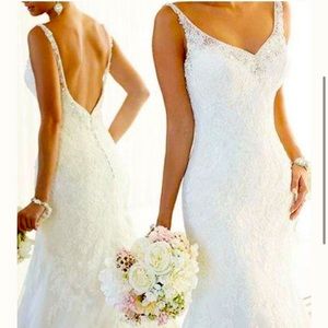 Lace Trumpet/Mermaid Wedding Gown